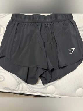 Gymshark Black Athletic Shorts